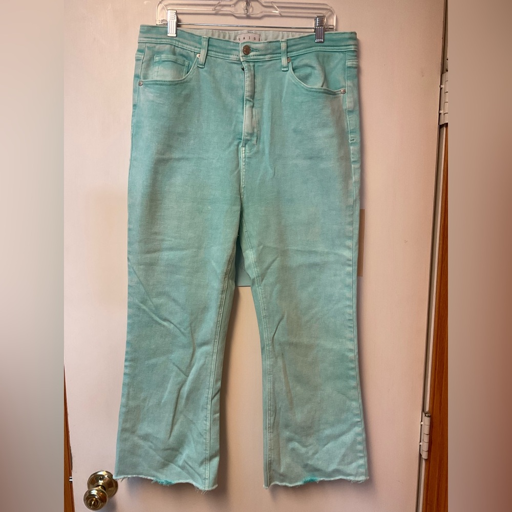 Mint Green Women's Jeans